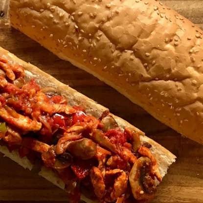 تصویر از ساندویچی معمولی کنجدی