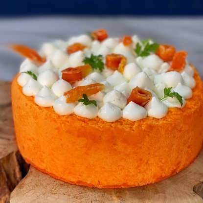 تصویر از کیک هویج